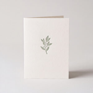 Letterpress Greeting Card