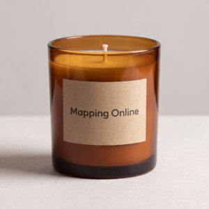 Soy Candle in Amber Glass